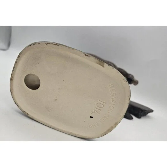 BESWICK HORSE WELSH COB REARING MODEL No. 1014 BROWN GLOSS EUC England - Picture 8 of 10